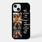 3 Fotocollage KAN achtergrondKLEUR BEWERKEN iPhone 15 Case (Achterkant)