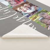 3 Fotocollage KAN achtergrondKLEUR BEWERKEN Sherpa Deken (3/4)