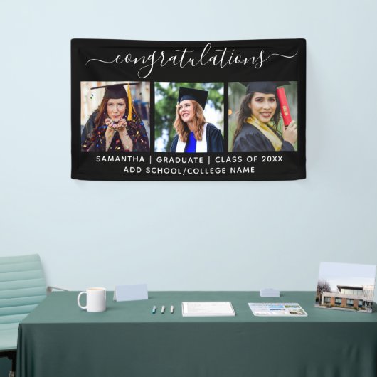 3 Fotocollage klasse van 2022 Afstudeerder gefelic Spandoek (Beurs)