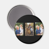 3 Fotocollage Ontwerp uw eigen Magneet (Voorkant / Achterkant)