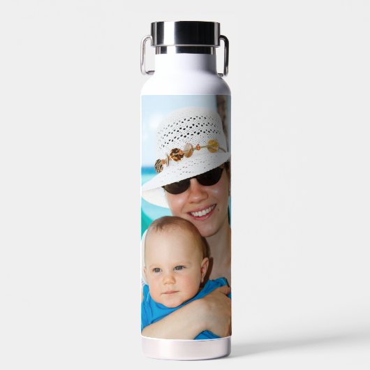 3 fotocollage waterfles (Voorkant)