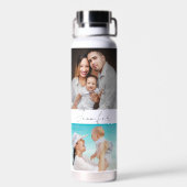 3 fotocollage waterfles (Achterkant)