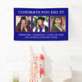 3 Fotocongressen Afstuderen 2023 Blue Afstuderen Spandoek (Insitu)