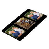 3 Fotofamilie Collage aangepast Magneet (Linkerzijde)