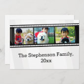 3-Fotofilm gepersonaliseerde foto Kaart (Voorkant / Achterkant)