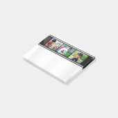 3-Fotofilmpjes gepersonaliseerd fotoplakbiljet Post-it® Notes (Schuin)