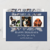 3 Fotoflessen Waterverf Happy Feestdagenkaart (Voorkant / Achterkant)