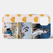 3 Fotogoud harten Hoesje-Mate iPhone Case (Achterkant (horizontaal))