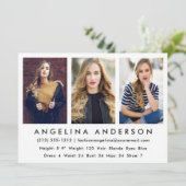 3 Fotomodel Actor Comp Kaart WAT (Staand voorkant)