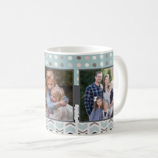 3 Fotomodern patroon Koffiemok (Voorkant rechts)