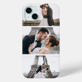 3 Foto's aangepaste collage Case-Mate iPhone Case (Achterkant)