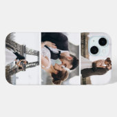 3 Foto's aangepaste collage Case-Mate iPhone Case (Achterkant (horizontaal))