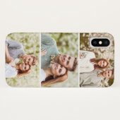 3 foto's | Aangepaste fotocollage Case-Mate iPhone Case (Achterkant (horizontaal))