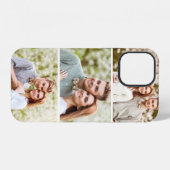 3 Foto's | Aangepaste fotocollage iPhone Hoesje (Achterkant horizontaal)