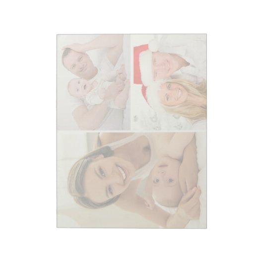 3 foto's automatisch omzetten foto naar lichte Too Notitieblok (Linkerzijde)