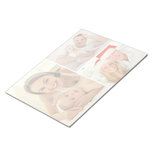 3 foto's automatisch omzetten foto naar lichte Too Notitieblok (Schuin)