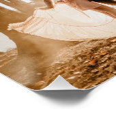 3 foto's collage bruiloft minimalistisch welkomstb perfect poster (Hoek)