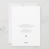 3 foto's elegante typografie Vrolijk kerstfeest Feestdagenkaart (Achterkant)