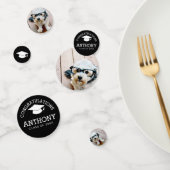 3 foto's Gefeliciteerd Afstuderen afstudeerdop Confetti (Groep)