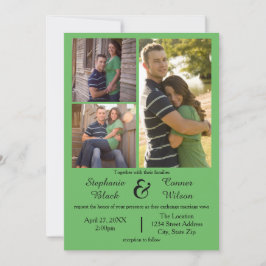 3 Foto's Green - Weddenschap Kaart