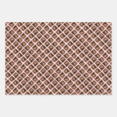 3 Foto's in 3 verschillende formaten Funky Design  Inpakpapier Vel (Voorkant)