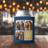 3 Foto's - Instagram Foto Collage - Aangepast mono Blikjeskoeler