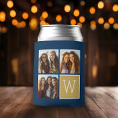 3 Foto's - Instagram Foto Collage - Aangepast mono Blikjeskoeler