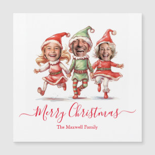 3 foto's Kerst elven