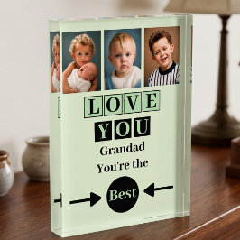 3 foto's liefde voor je opa groen