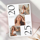 3 foto's Modern Afstuderen Kaart