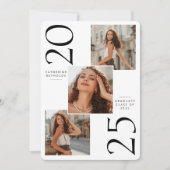 3 foto's Modern Afstuderen Kaart (Voorkant)