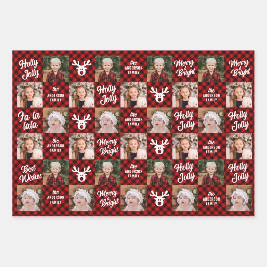 3 Fotoserie Buffalo Play White Reindester Inpakpapier Vel (Voorkant 3)