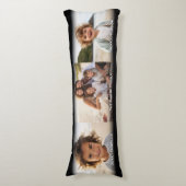 3 Fotosjabloon Moderne minimale tekst over foto Lichaamskussen (Voorkant Verticaal)