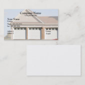 3 Garagedeuren in huis Visitekaartje (Voorkant / Achterkant)