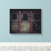3 Gebroken Windows Canvas Afdruk (Insitu (Houten vloer))