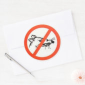 3"Geen Rat sticker (Envelop)