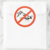 3"Geen Rat sticker (Tas)