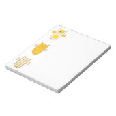 3 Gele vliegende blocnote (Linkerzijde)