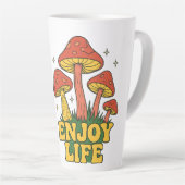 3. Geniet van het leven Koffie Mok (Rechterhoek)