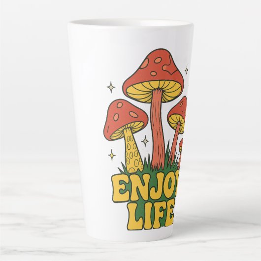 3. Geniet van het leven Koffie Mok (Voorkant)