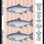 3 Gestileerde Zalm, Roze Strepen FM7L Decoupage Tissuepapier