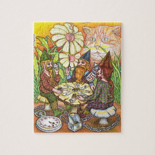 3 Gnomen Puzzle Legpuzzel (Verticaal)