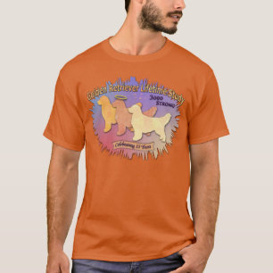 3 Golden Stars - oranje banner T-shirt
