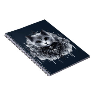 #3 Gotische Kat Notitieboek
