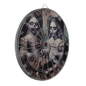#3 Gotische pret Dartbord (Voorkant Links)