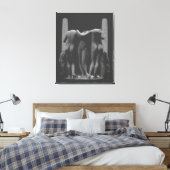 3 Graces Print Romeinse kunst Print Stretched Canv (Insitu (Slaapkamer))
