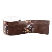 3" Grosgrain lint katoenen tak op donker hout Ste (Spoel)