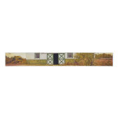 3" Grosgrain Ribbon Sunset Barn Country Rustic Fie Grosgrain Lint (Voorkant)