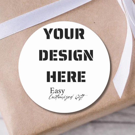 3"grote ronde sticker