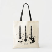 3 guitars tote bag (Voorkant)